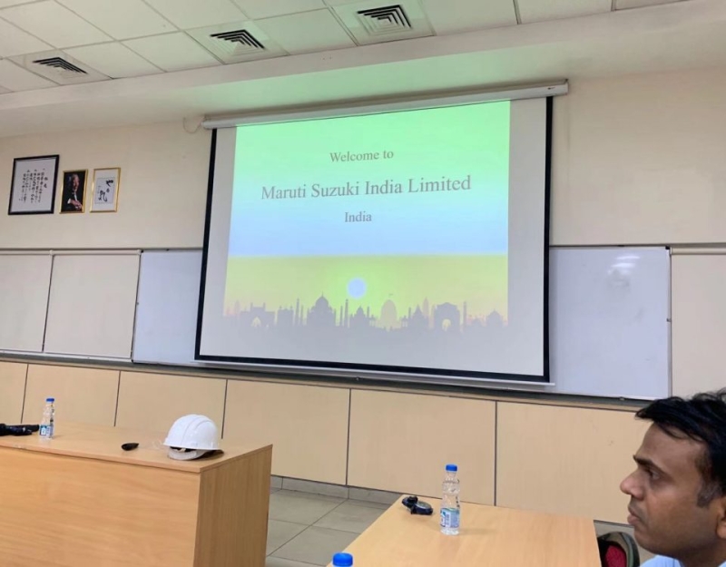 Factory Tour with Dr. Ajay K Jain Maruti Suzuki India Limited